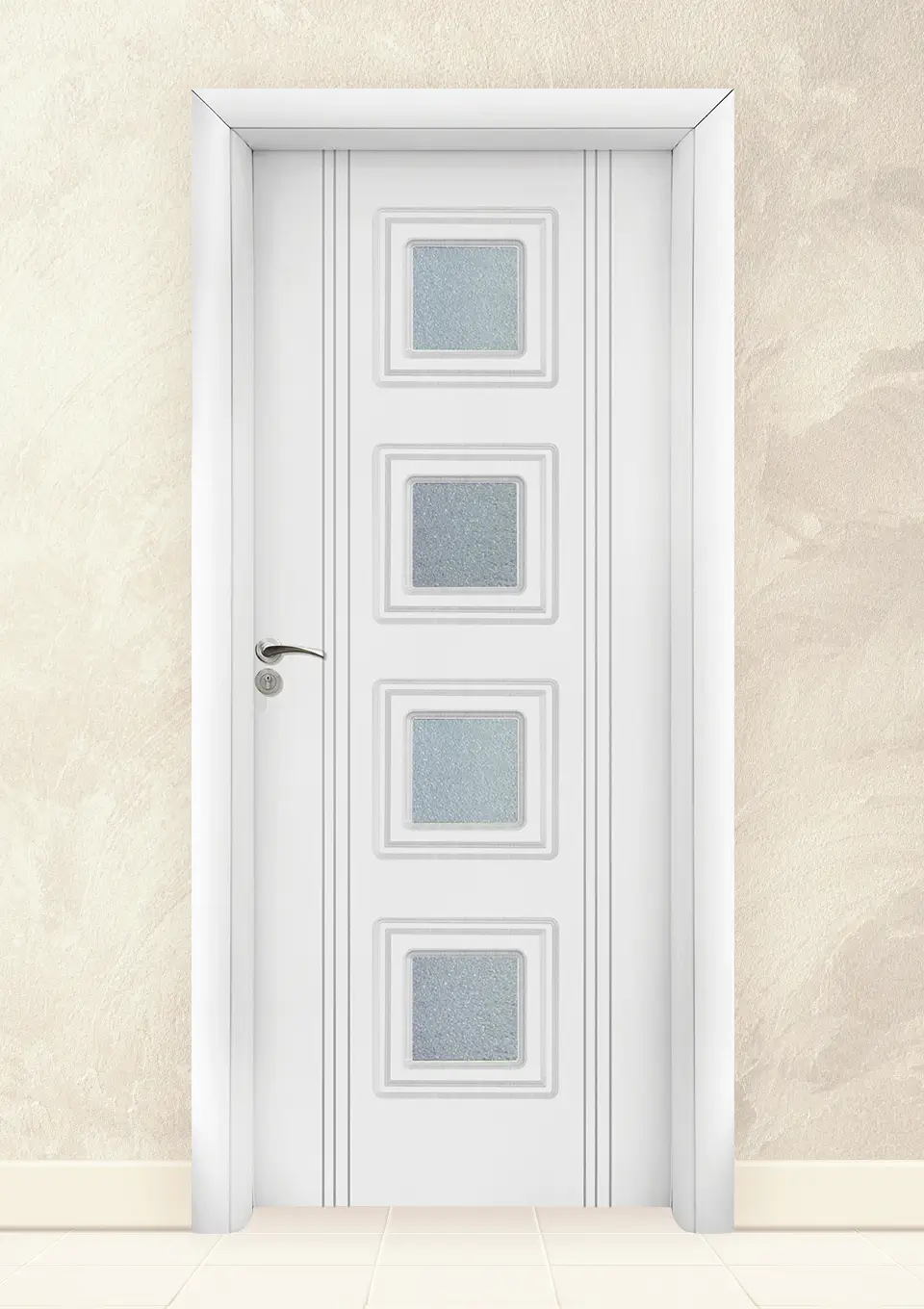 Интериорна врата Standart модел 021 Бял