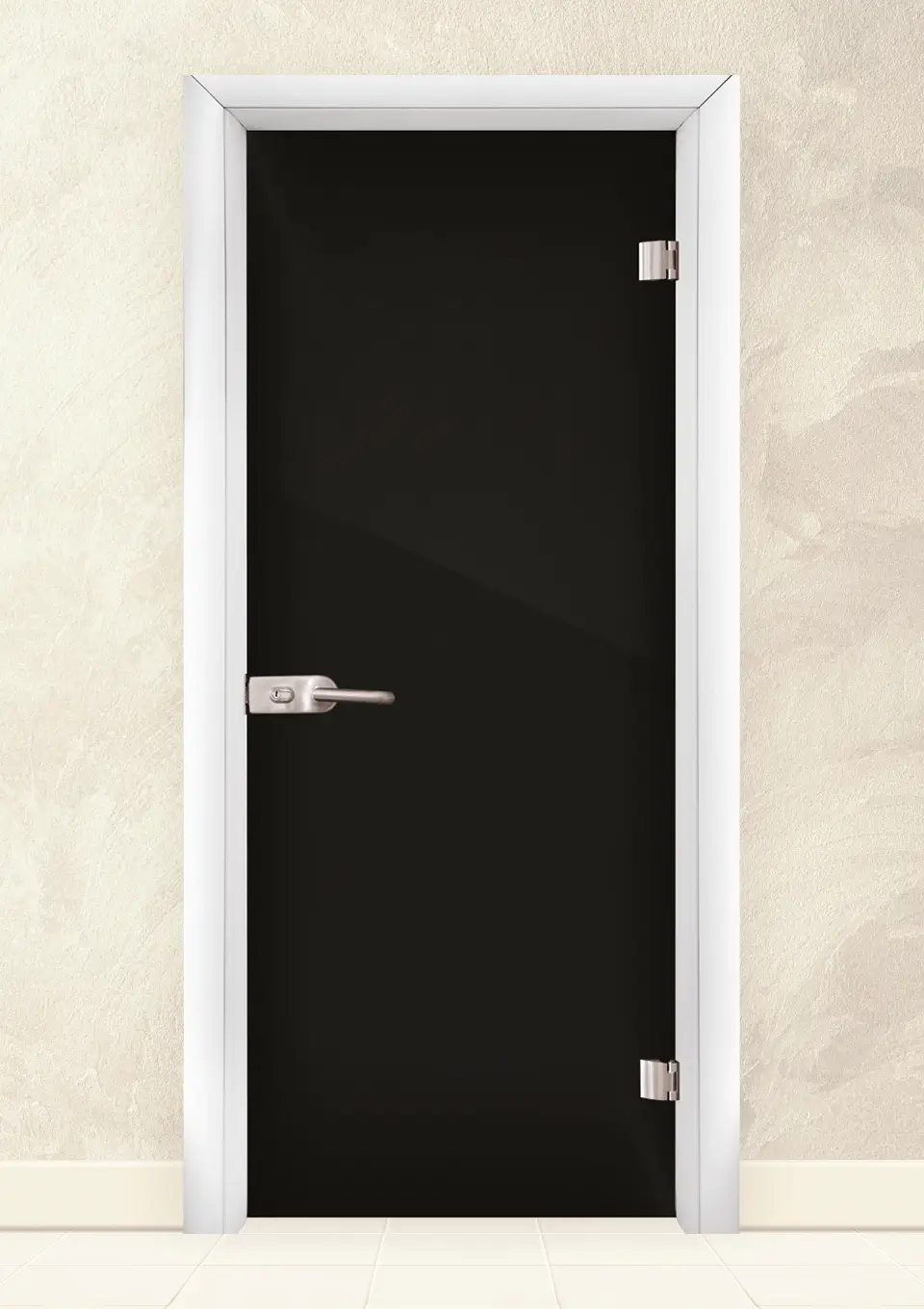 Стъклена врата серия Folio G 15-2, Бяла