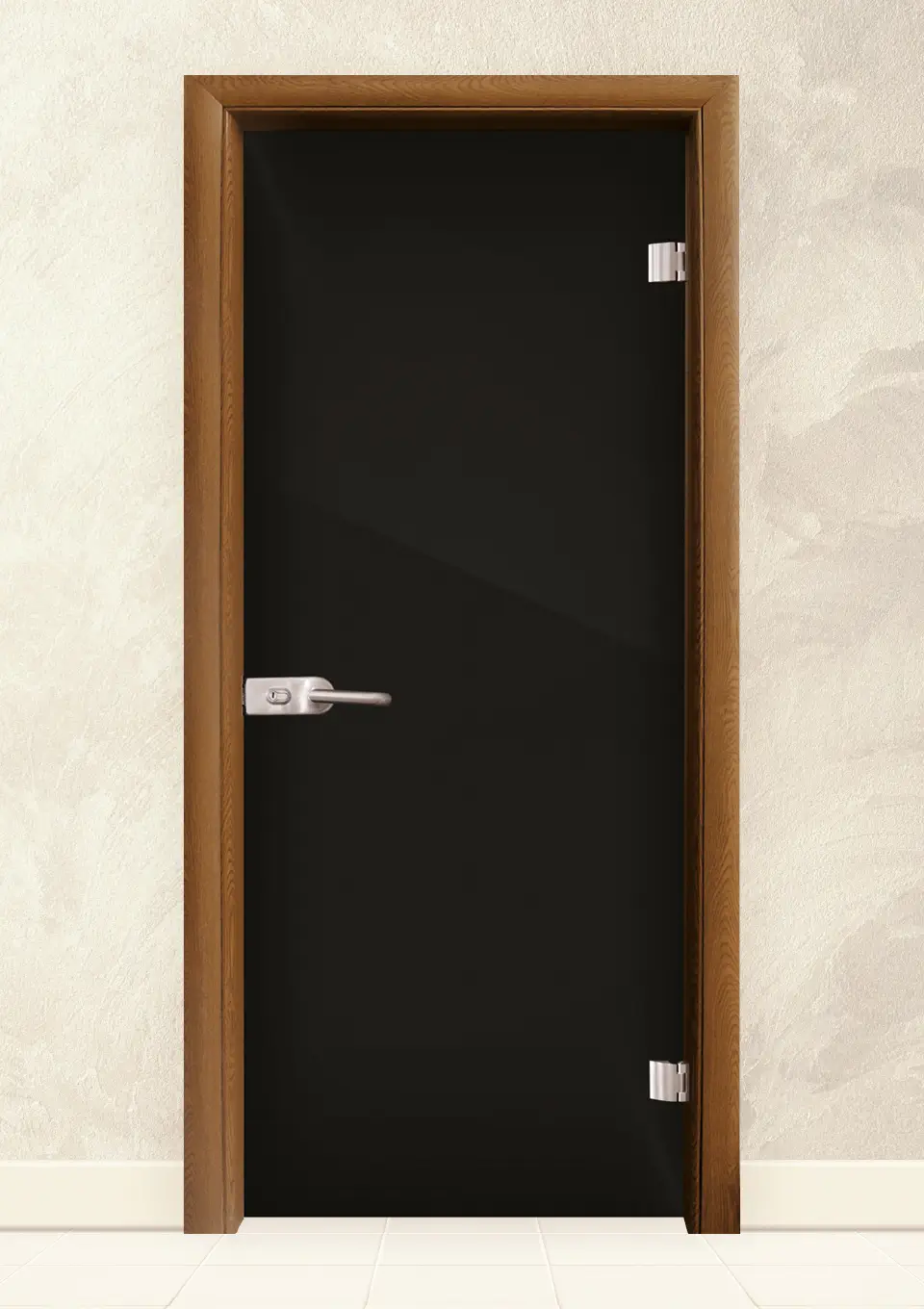 Стъклена врата серия Folio G 15-2, Златен дъб